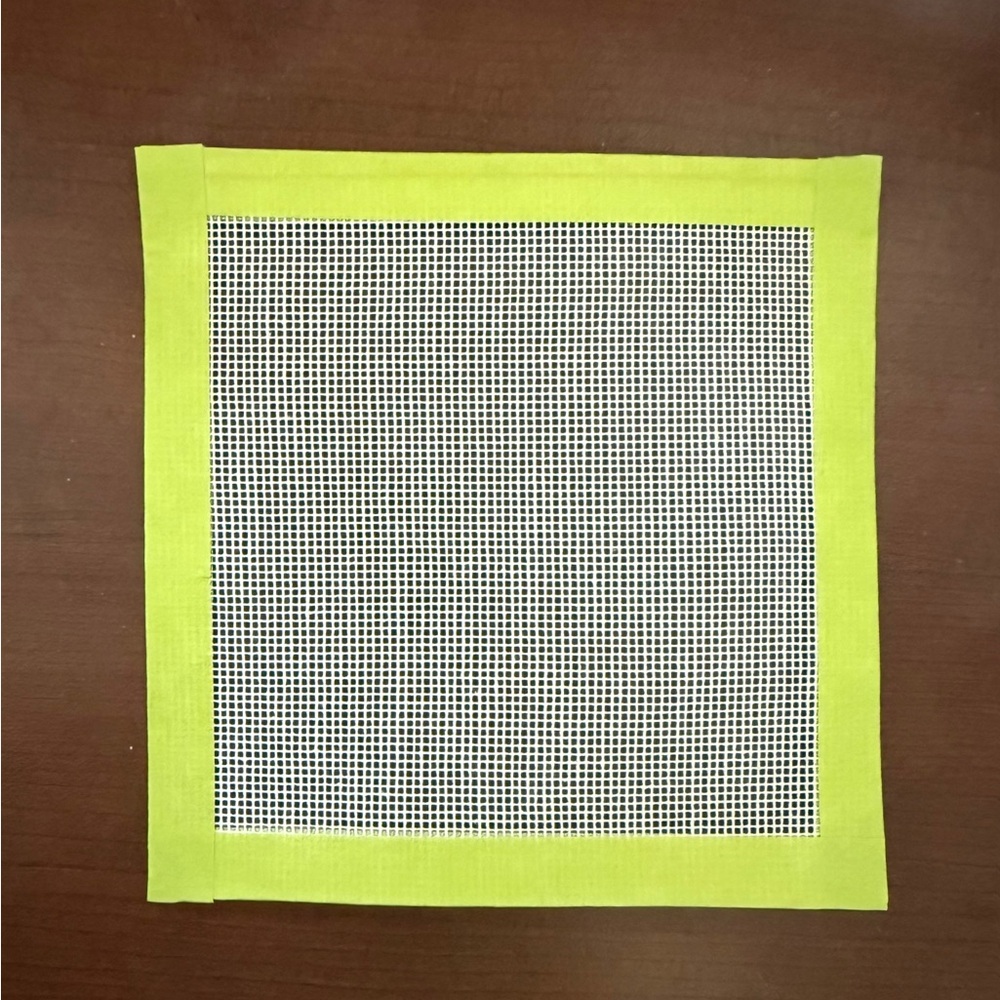 18 Mesh Needlepoint Canvas - 5”x5”